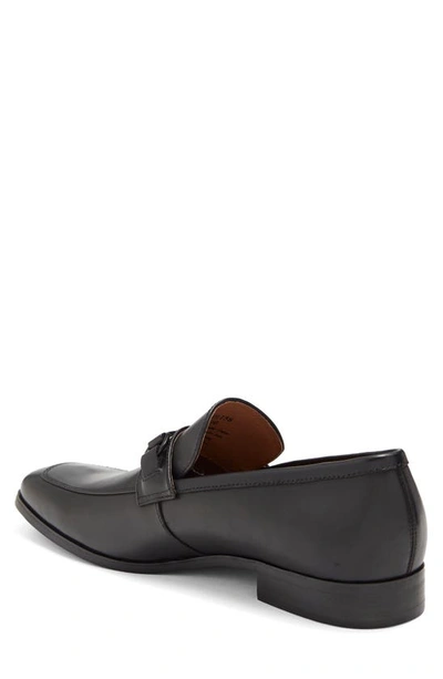 Winthrop Sherman Bit Strap Loafer In Black