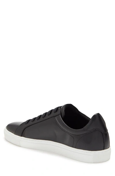 Winthrop Clay Leather Sneaker In Black
