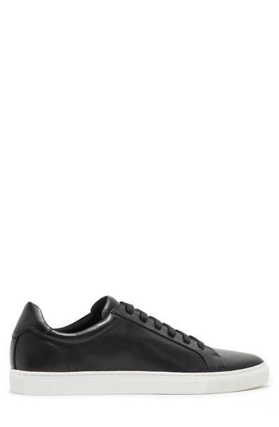 Winthrop Clay Leather Sneaker In Black
