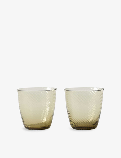 Shop &tradition Collection Textured Glass Tumbler Set 10.5cm