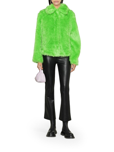 Msgm Jacket In Green