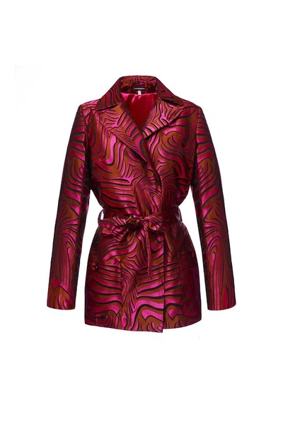 Shop Andreeva Raspberry Marilyn Jacket №23 In Pink