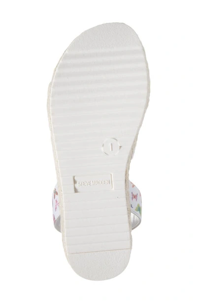 Shop Steve Madden Kids' Jkimmie Platform Sandal In Butterfly