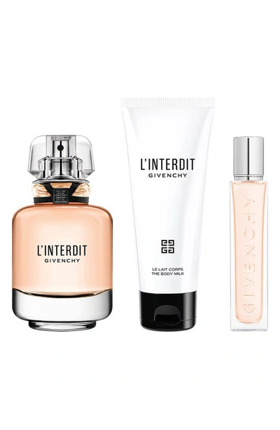 Givenchy L'interdit Eau De Parfum 3-piece Gift Set ($174 Value)