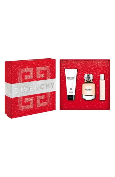 Givenchy L'interdit Eau De Parfum 3-piece Gift Set ($174 Value)