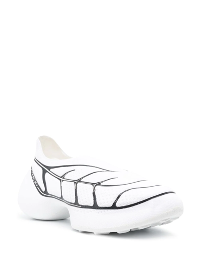 Shop Givenchy Tk-360 + Mesh Sneakers In White