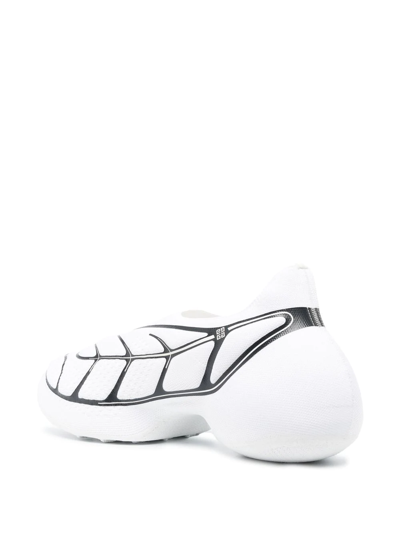 Givenchy Tk-360+ Sneakers In Knit In White