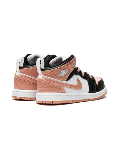 Jordan 1 Mid Sneakers In White