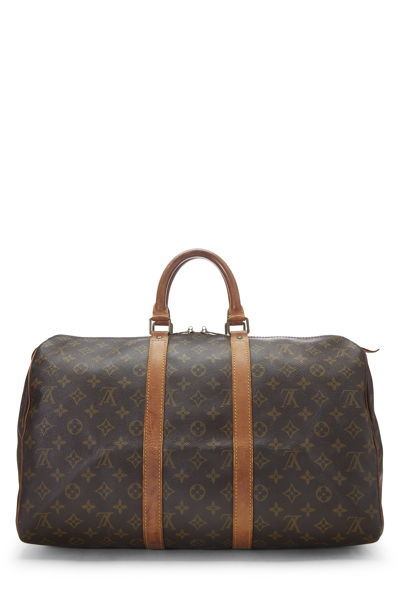 Pre-owned Louis Vuitton Monogram Canvas Keepall 45