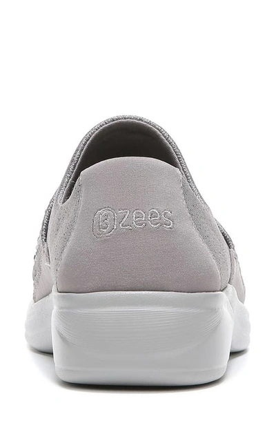 Shop Bzees Pizazz Slip-on Sneaker In Evening Sky Sparkle Knit