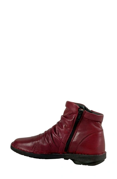 Miz Mooz Pleasant Bootie In Red Leather
