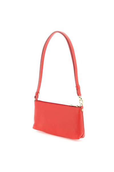 Shop Il Bisonte 'lucia' Leather Shoulder Bag In Red