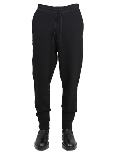 Shop Adidas Y-3 Yohji Yamamoto Men's Black Other Materials Joggers