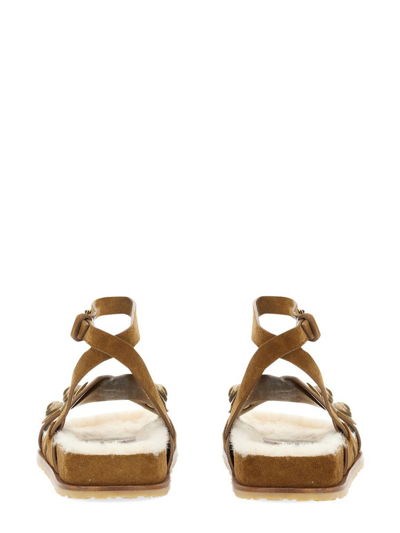Shop Etro Women's Beige Other Materials Sandals