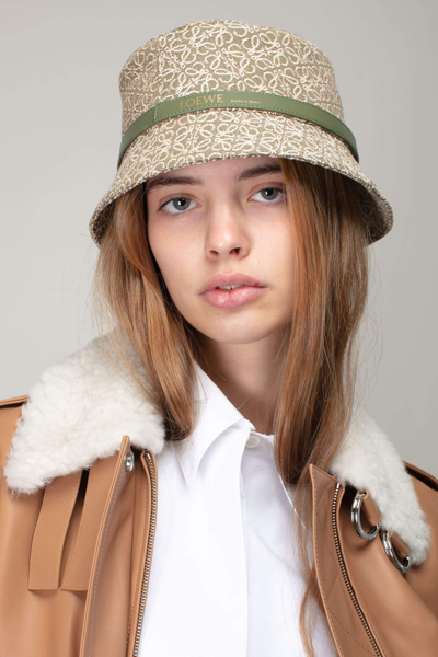 Shop Loewe Bucket Hat Anagram