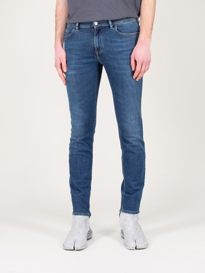 Shop Acne Studios Climb Mid  Denim