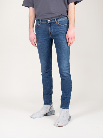 Shop Acne Studios Climb Mid  Denim