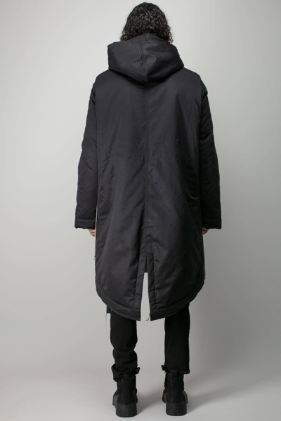 Rick Owens Drkshdw Fishtail Parka In Black | ModeSens