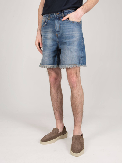 Shop Flaneur Homme Jean Short Denim