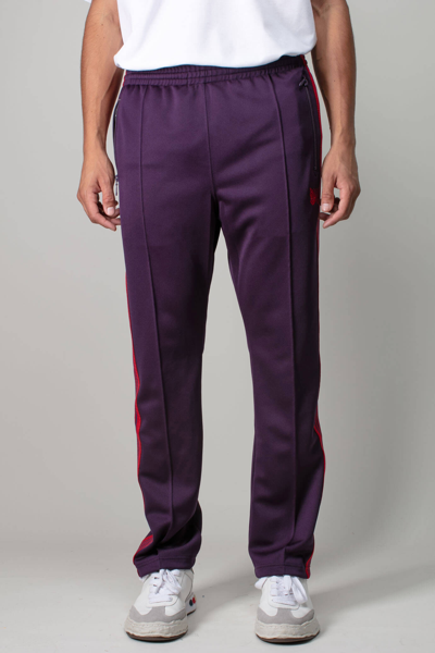 Narrow Track Pant - Poly Smooth In Purple