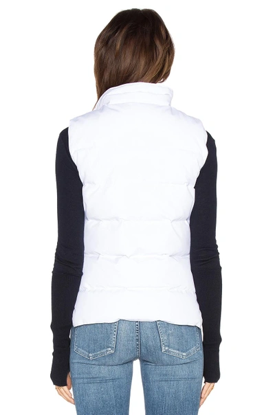 Shop Canada Goose Freestyle Vest In White