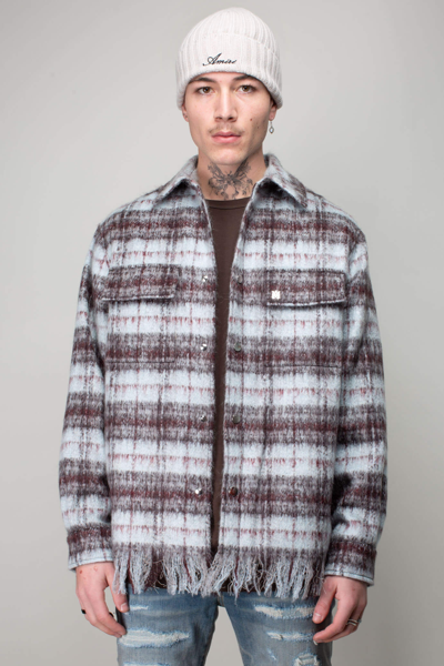 overshirt with fringe