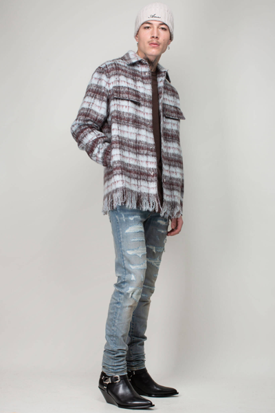 overshirt with fringe