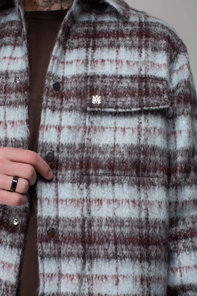 overshirt with fringe
