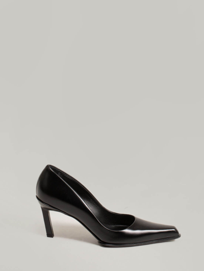 Raf Simons Pump With Squared Nose Black