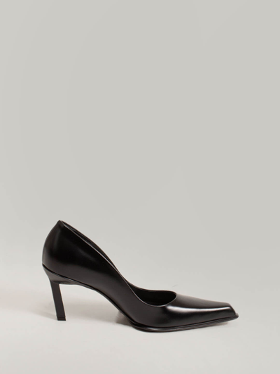 Raf Simons Pump With Squared Nose Black