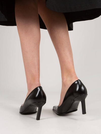 Raf Simons Pump With Squared Nose Black