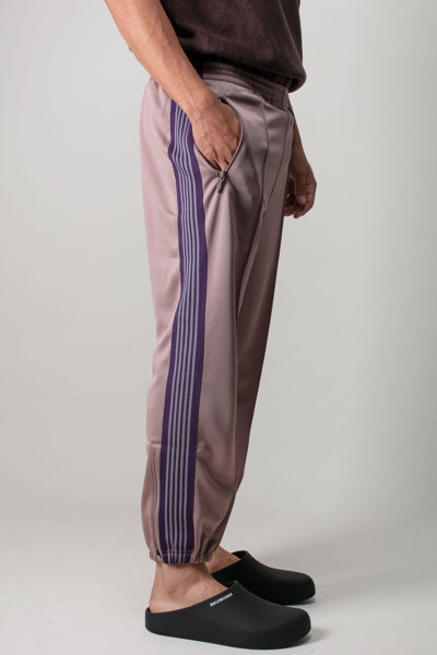Side-stripe Track Pants In Purple