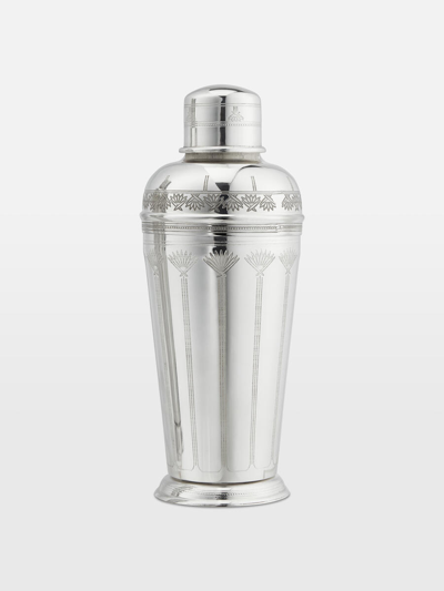 Shop Soho Home Rochester Engraved Silver Cocktail Shaker