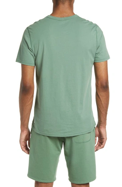 Shop Reigning Champ Short Sleeve Slim Fit Crewneck T-shirt In Jade
