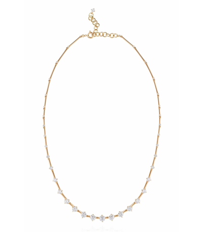Shop Fernando Jorge Sequence Diamond Necklace In Ylwgold