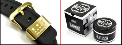Pre-owned Casio G-shock 35th Anniversary Limited Edition Black Gold Dw-5035d-1bdr