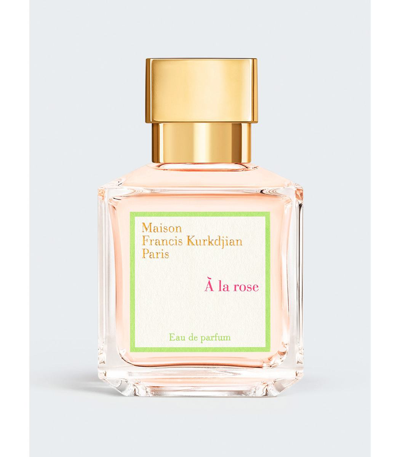 Shop Maison Francis Kurkdjian A La Rose Eau De Parfum 70ml In Clear Multicolor
