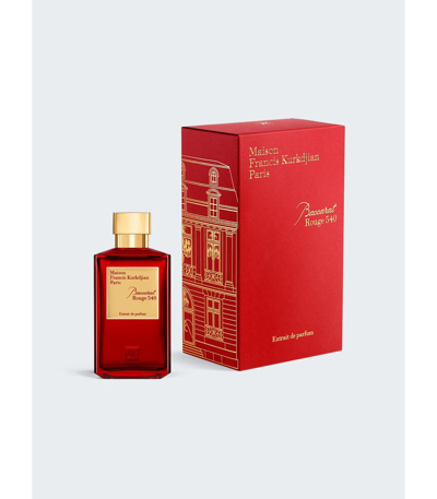 Shop Maison Francis Kurkdjian Baccarat Rouge 540 Extrait De Parfum 200ml In Clear Multicolor