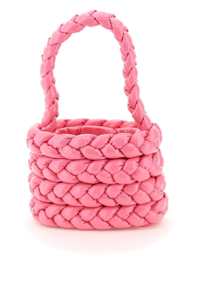 Shop A.w.a.k.e. Elea Basket Bag In Pink