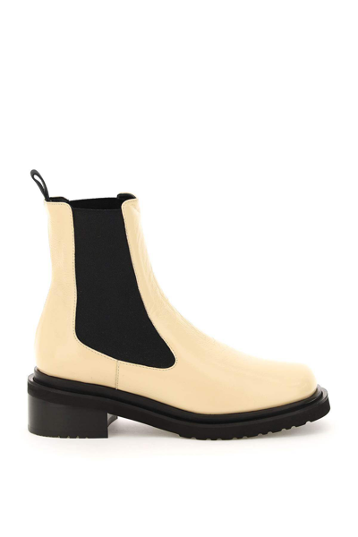 Shop By Far Rika Chelsea Boots In Black