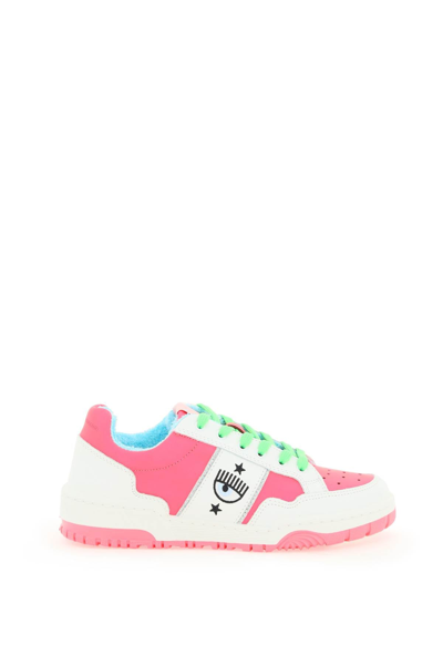 Shop Chiara Ferragni Cf-1 Low Sneakers In Multicolor