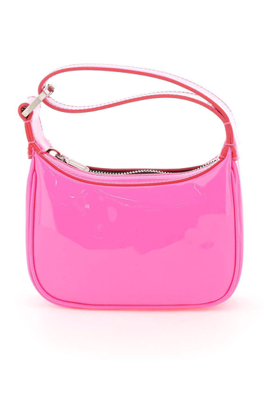 Shop Eéra Moonbag Mini In Patent Leather In Pink