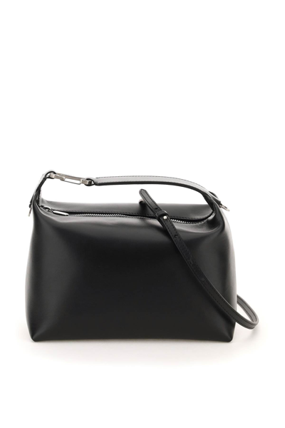 Shop Eéra Eera Leather Full Moon Bag In Black