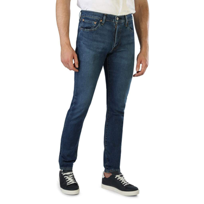 Shop Levi's Solid Color Slim Fit Jeans In Blue