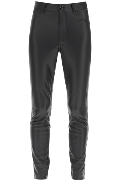 Shop Marciano By Guess Skinny Faux Leather Pants In Black