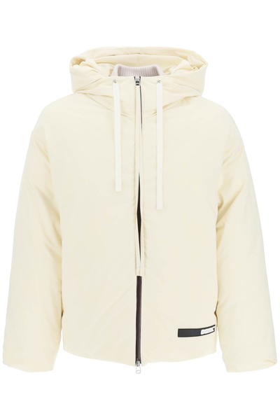 Shop Oamc 'lithium' Puffer Jacket In White