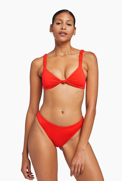 Shop Vitamin A Midori Classic Bottom In Poppy Ecolux