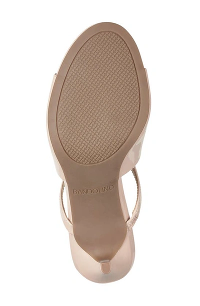 Shop Bandolino Mizelle Sandal In Light Natural