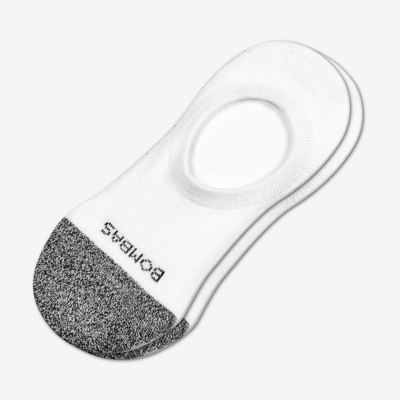 Shop Bombas Cushioned No Show Socks In White