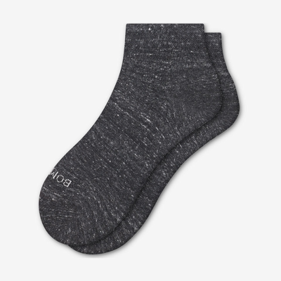 Shop Bombas Lightweight Ankle Socks In Graphite
